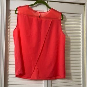 Cross open back blouse